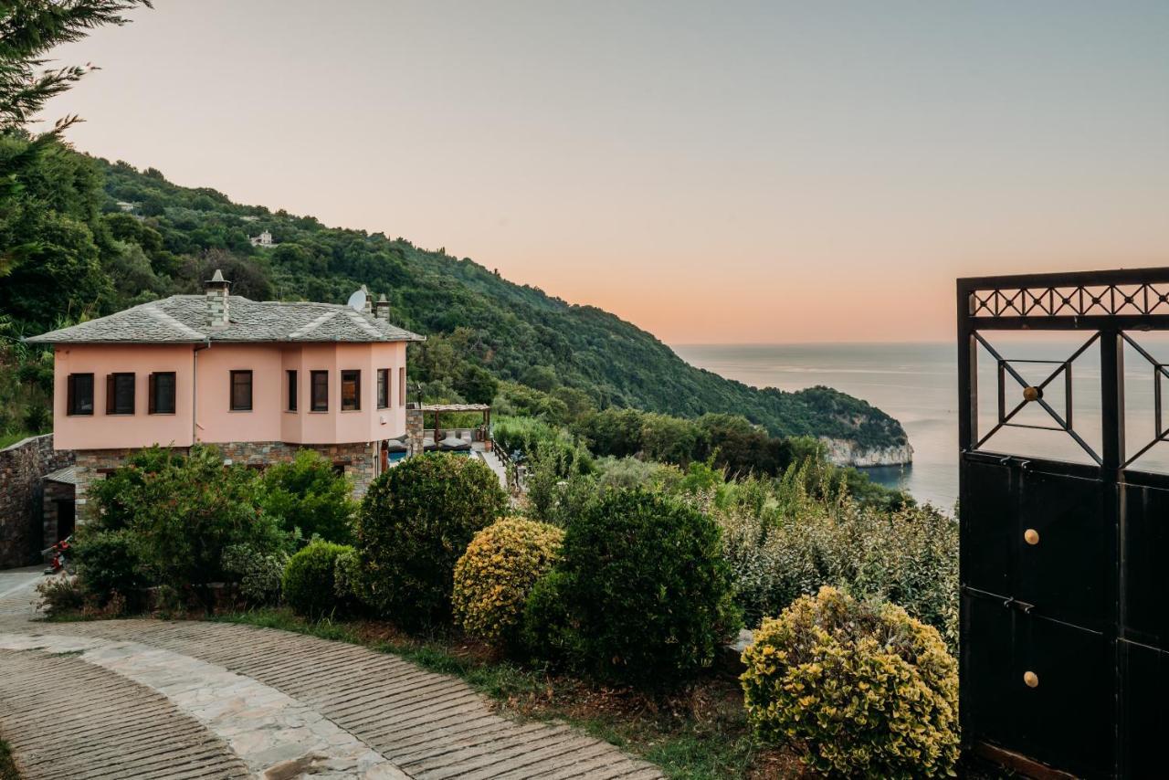 Elysian Luxury Villa Pelion Tsagkarada Exterior foto